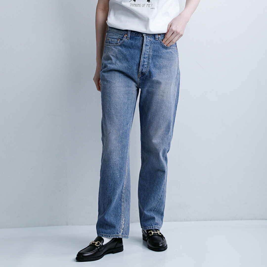 chimala チマラ セルビッチ デニム ヴィンテージ ストレートカット