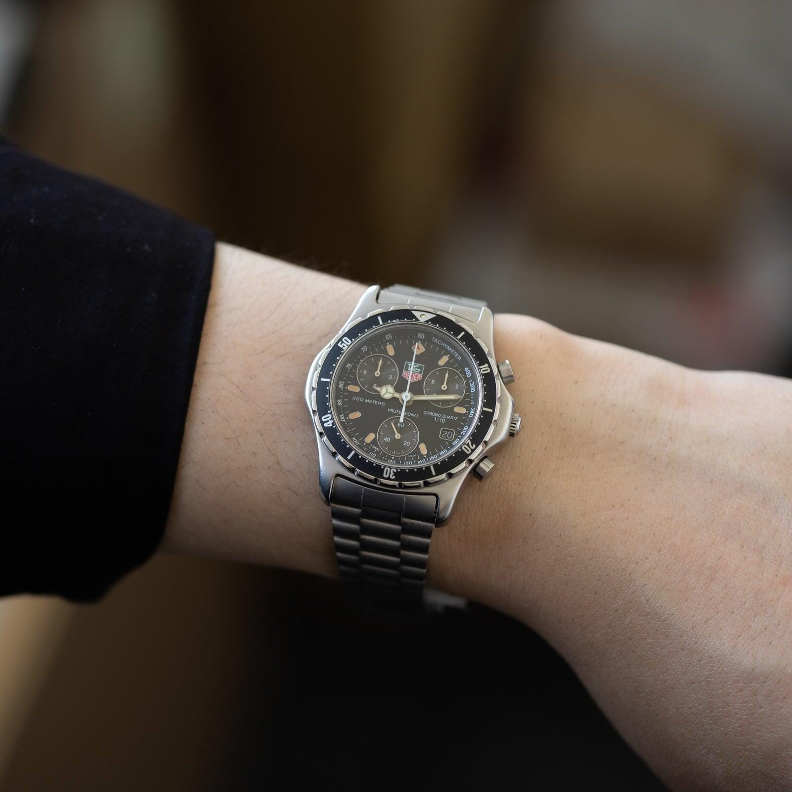 タグホイヤー 2000 プロフェッショナル 570.206 クロノグラフ 1990年代