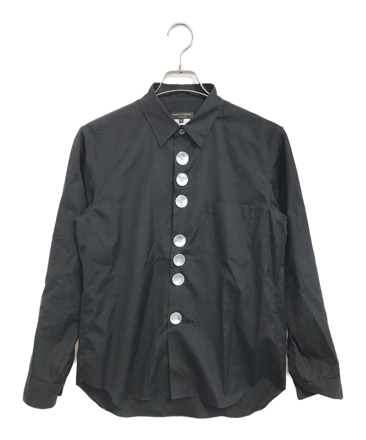 Pre-owned] COMME des GARCONS HOMME PLUS Metal BIG Button Shirt PG