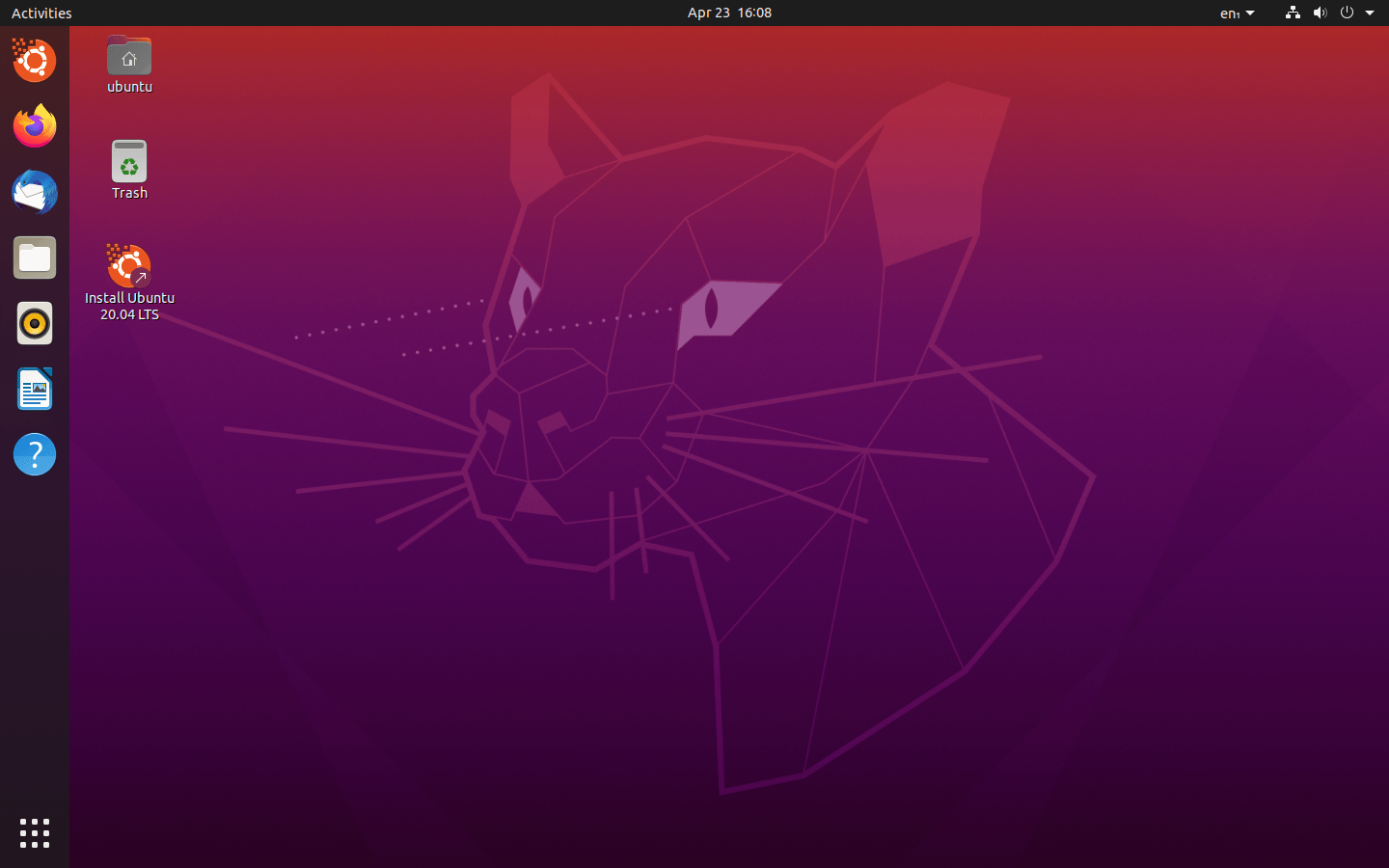 Ubuntu 22.04.1 LTS Jammy Jellyfish (August, 2022) Desktop 64-bit