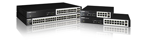 さまざまなネットワーク規模に合わせたLAN構築と管理を行うスイッチ