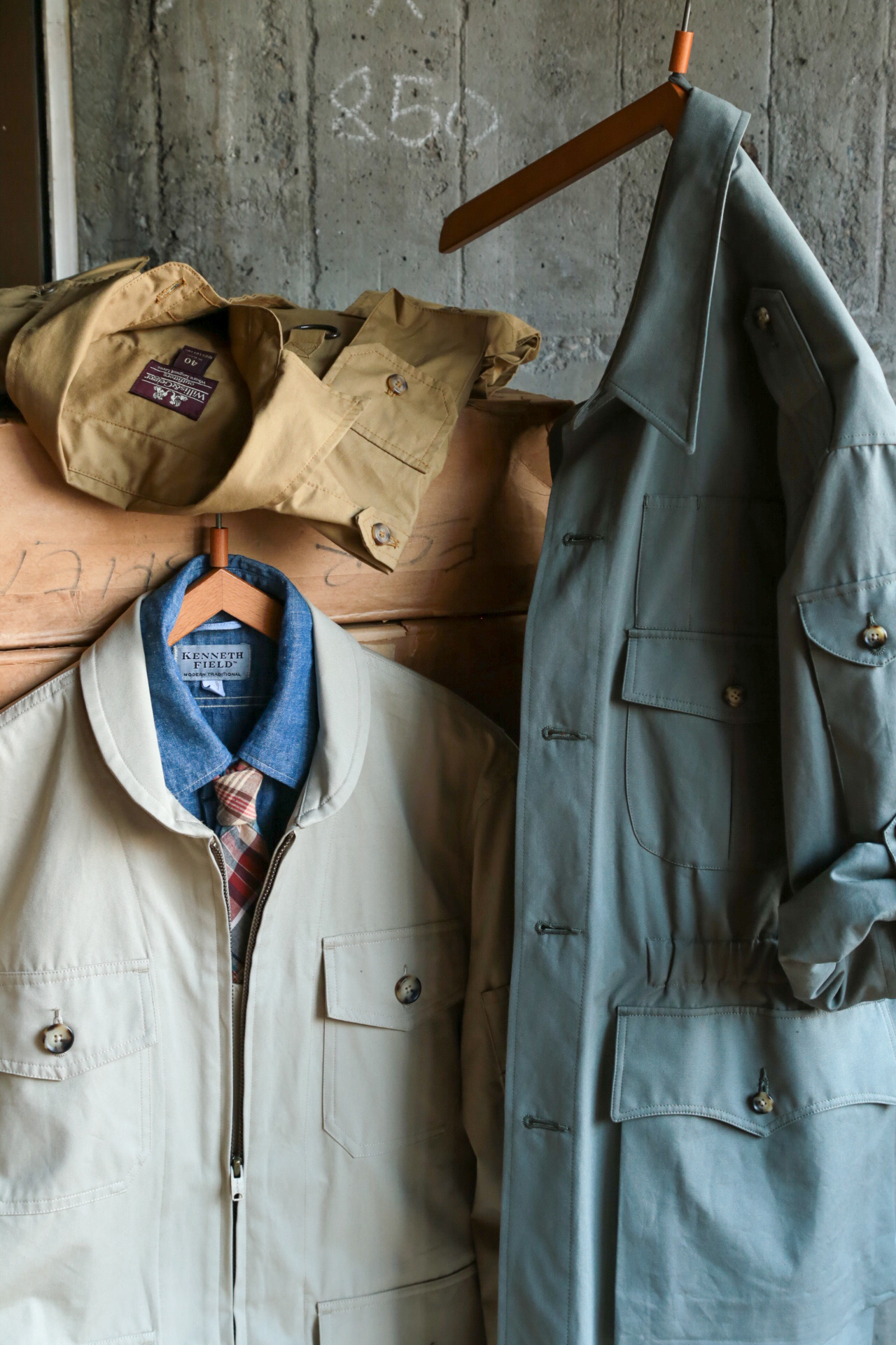 Willis&Geiger / THE HEMINGWAY BUSH JACKET & SUMMER FLIGHT JACKET