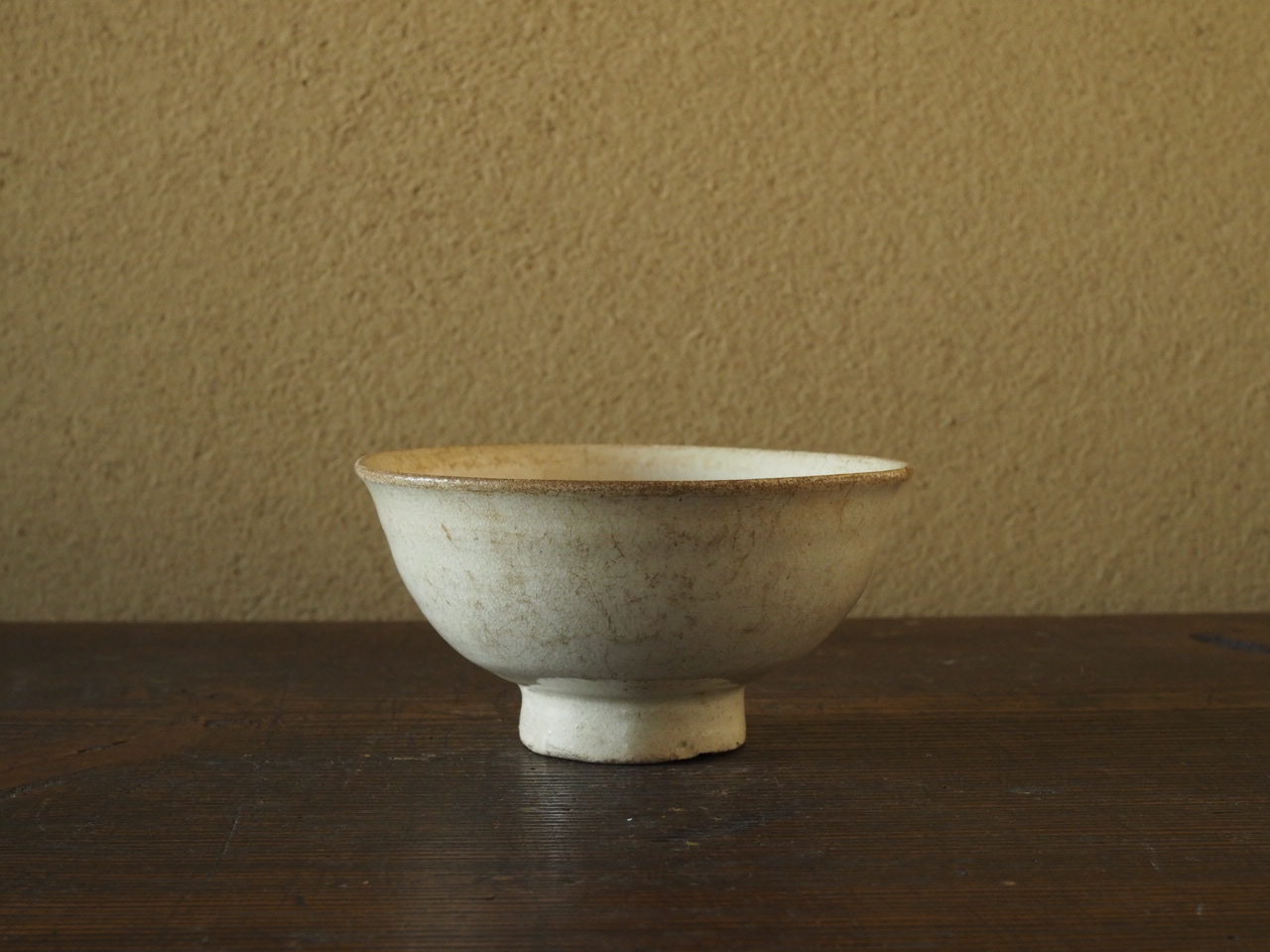 李朝白磁茶碗 | 古美術いもと