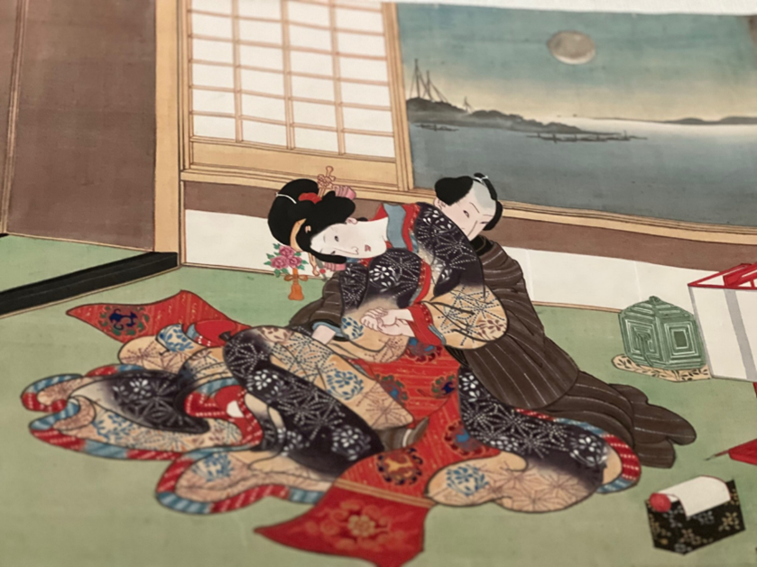 関西】浮世絵が描く「秘め事」の美－－細見美術館で「美しい春画―北斎