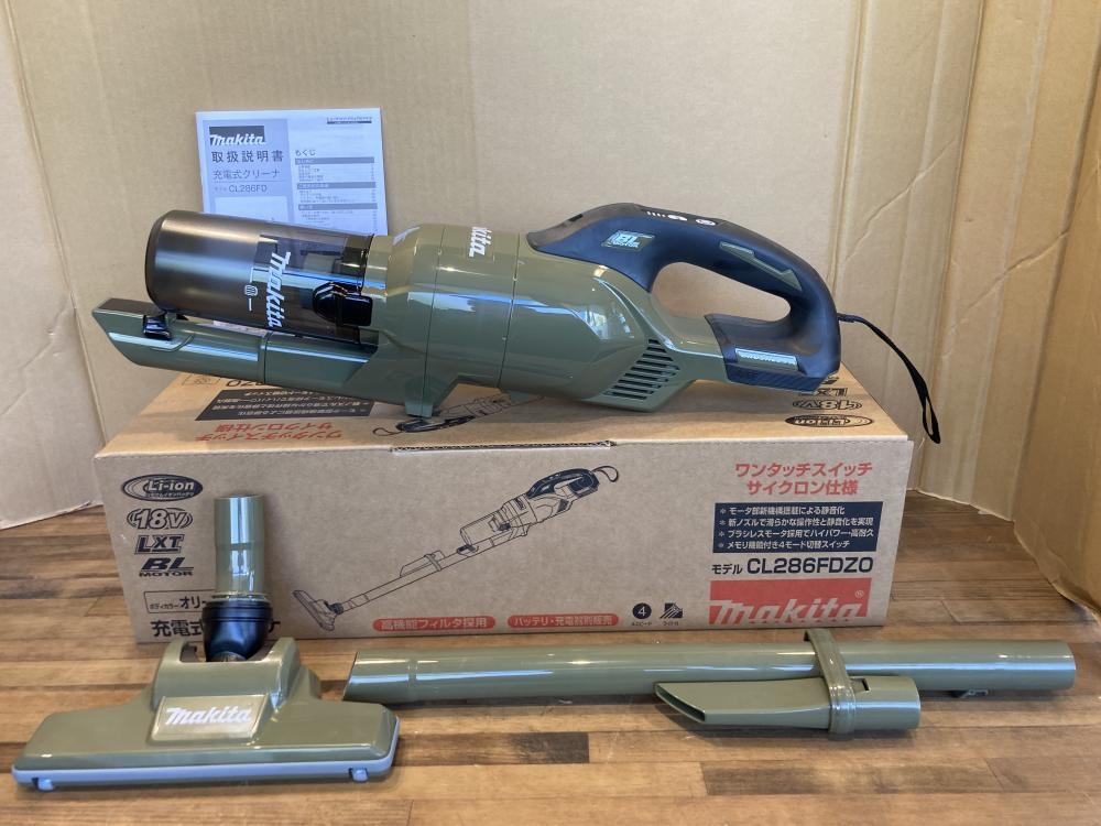 マキタ 充電式クリーナ CL286FDZOの中古 未使用品 《東京・江戸川