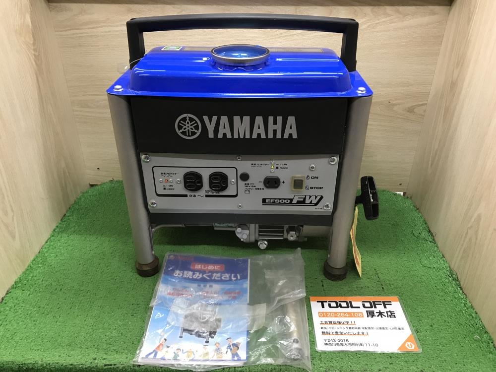 YAMAHA エンジン発電機 EF900FW ※箱無し※50Hzの中古 未使用品 《神奈川