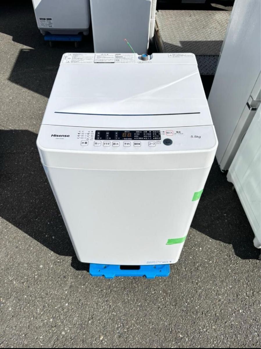 A002 送料設置無料 ハイセンス 24年製 大型洗濯機 容量6㌔｜Yahoo