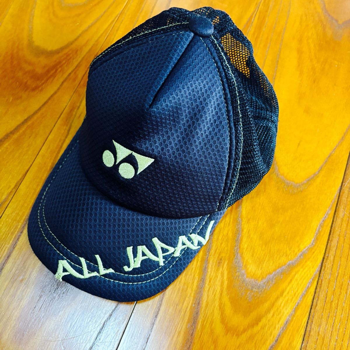 新品 ヨネックス YONEX オールジャパン 帽子キャップ インターハイ黒金