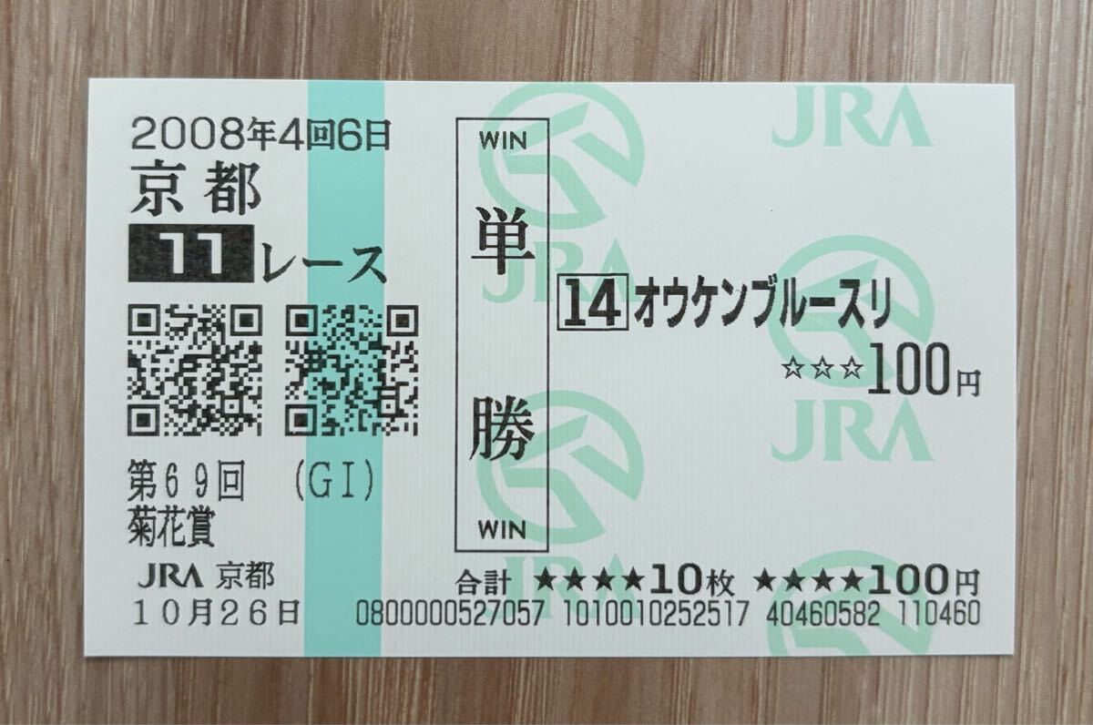 Yahoo!オークション -「菊花賞現地的中馬券」の落札相場・落札価格