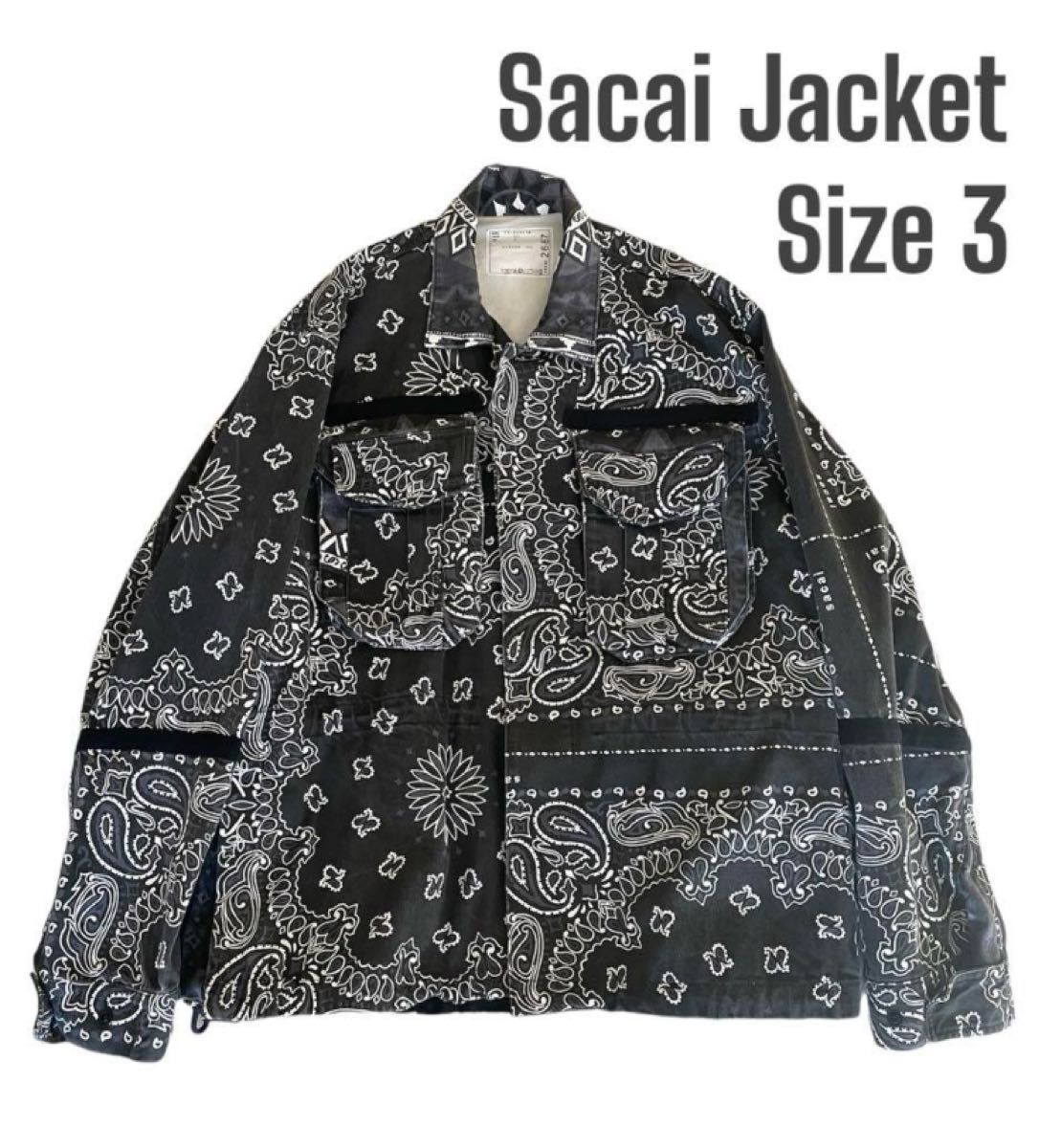 sacai Bandana Print Shirt サカイ バンダナ プリントシャツ