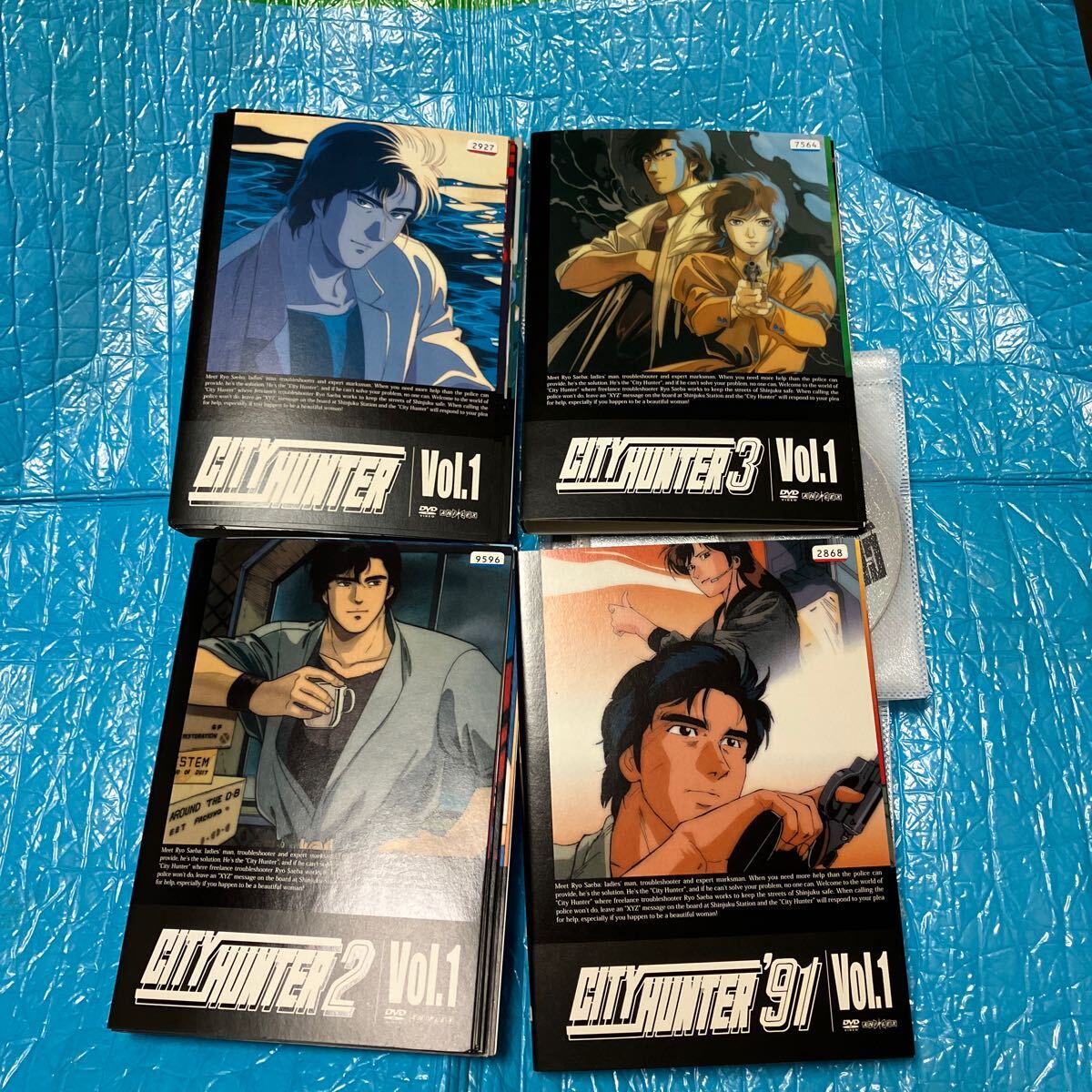 新品ケース交換済み CITY HUNTER シティーハンター1期～4期 DVD26巻
