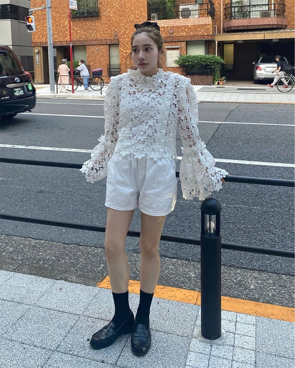 最終下げ ラスト1点 Bibiy AMELIE PEPURAMU KNIT｜Yahoo!フリマ（旧