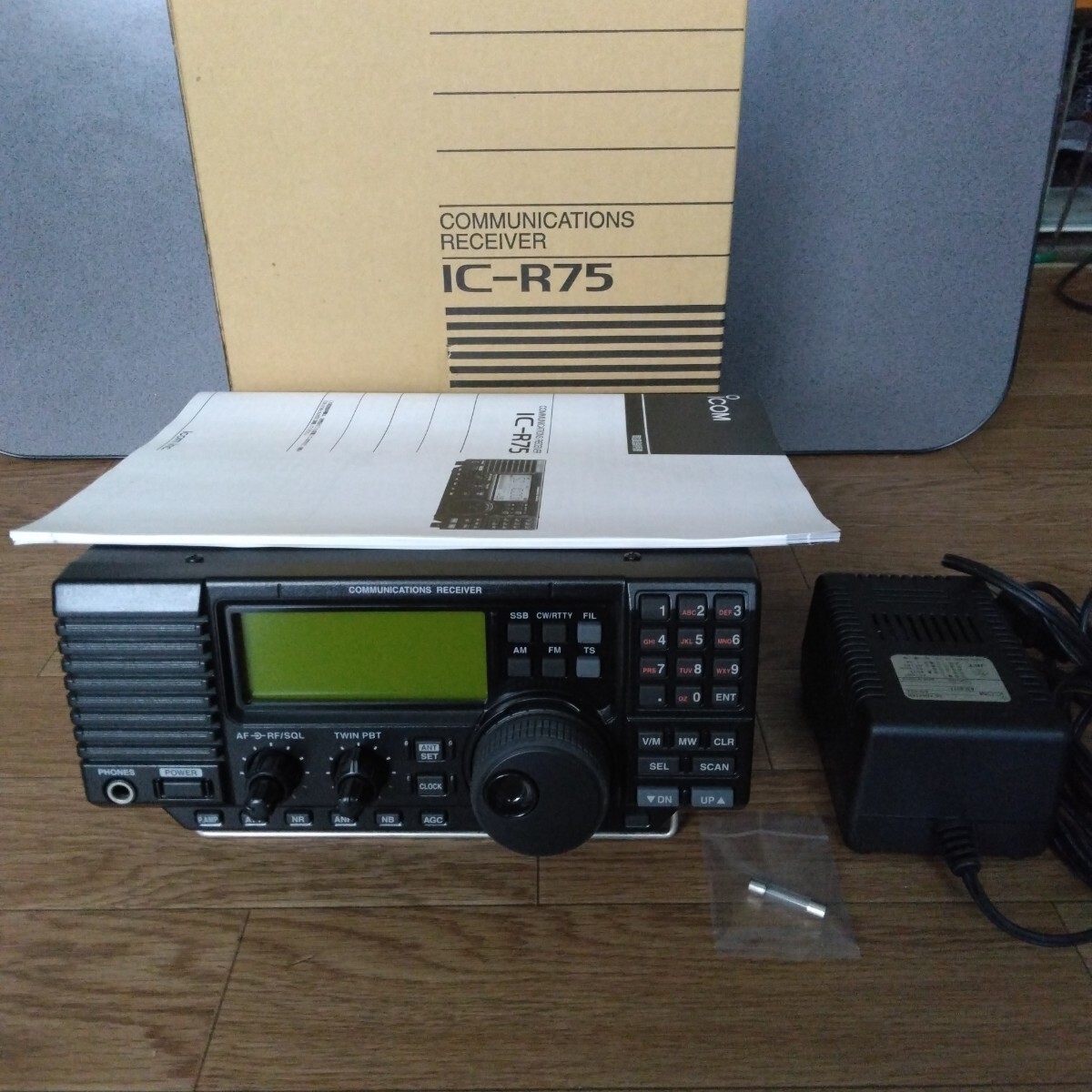 Yahoo!オークション -「icom ic-r75」(受信機) (アマチュア無線)の落札