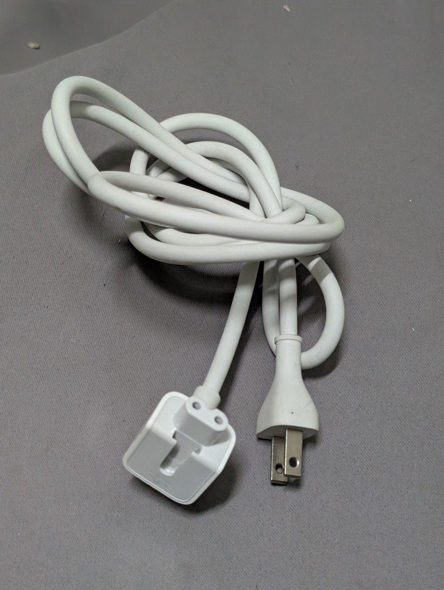 Apple 純正 メガネ型電源ケーブル ホワイト 白 Mac mini/AirMac