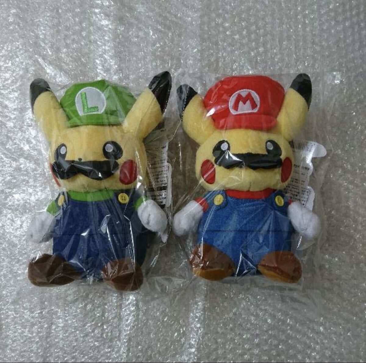 Yahoo!オークション -「マリオピカチュウ ぬいぐるみ」の落札相場