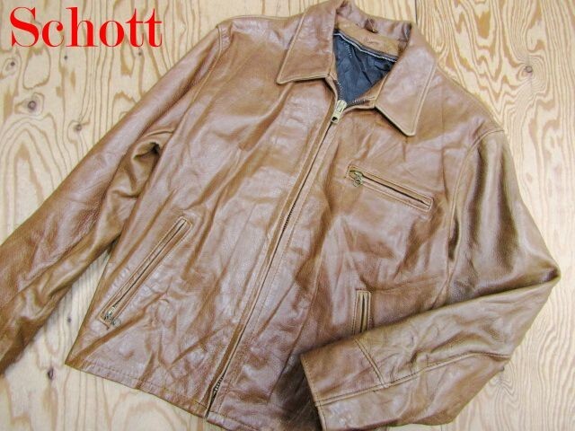 Yahoo!オークション -「schott at101」の落札相場・落札価格
