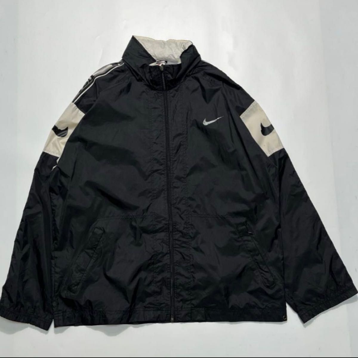 新品】DIESEL ディーゼル 黒 ナイロン ライダースジャケット 地面師