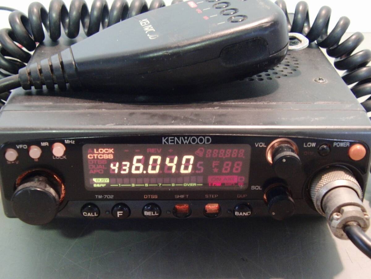Yahoo!オークション -「kenwood tm-702」の落札相場・落札価格