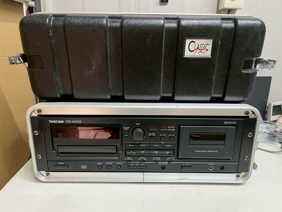 Yahoo!オークション -「tascam cd-a500」の落札相場・落札価格
