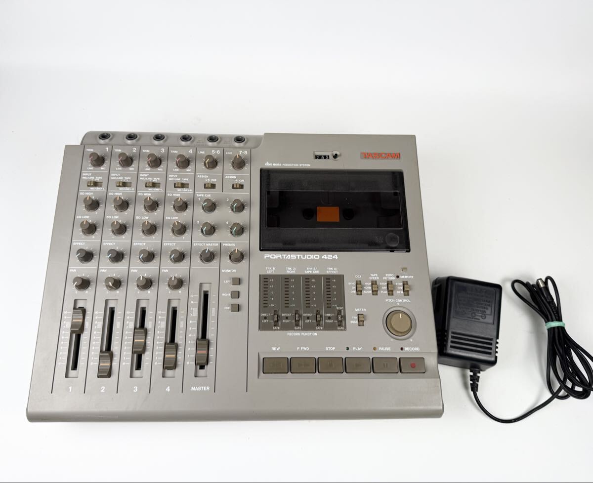 Yahoo!オークション -「tascam 424」(マルチトラックレコーダー