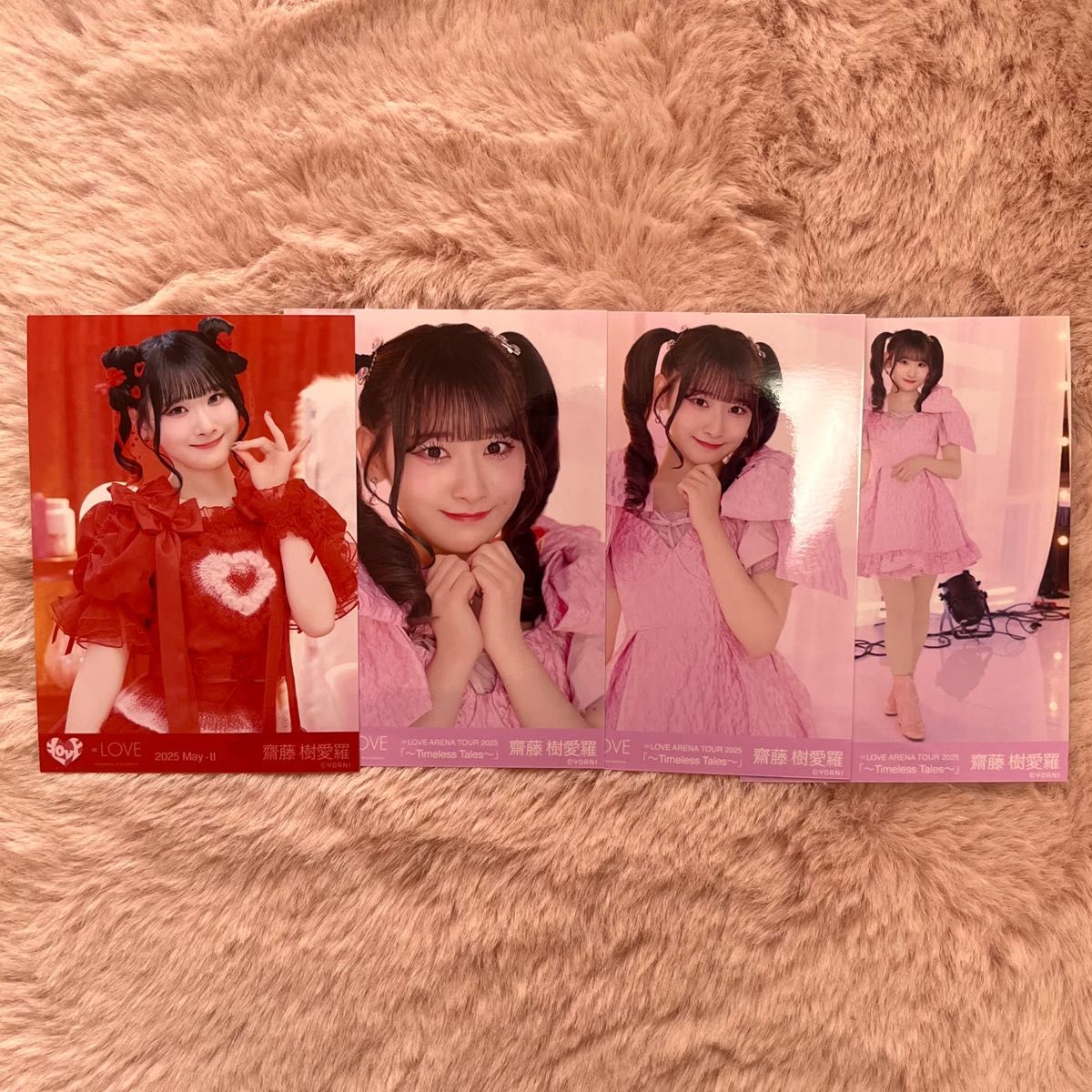 イコラブ 齋藤樹愛羅 生写真 「とくベチュ して／恋人以上 好き未満