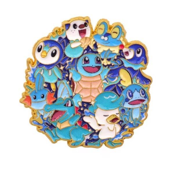 ポケモン進化形ピンバッジ ゼニガメ カメール カメックス｜Yahoo