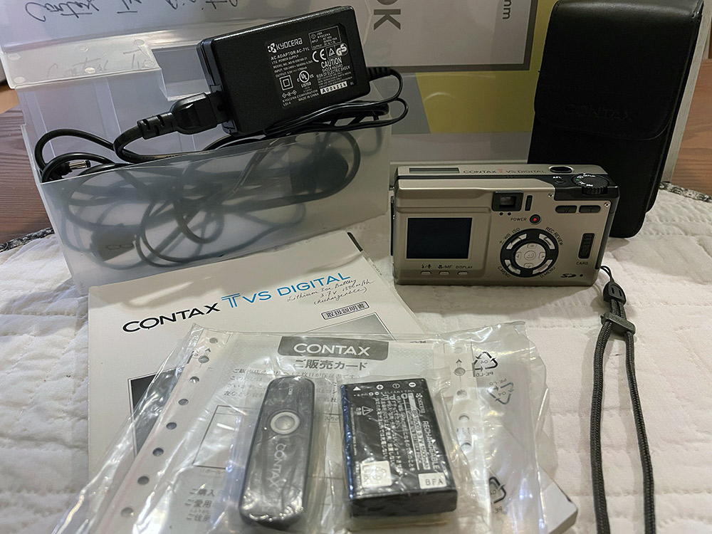 Yahoo!オークション -「contax tvs デジタル」の落札相場・落札価格