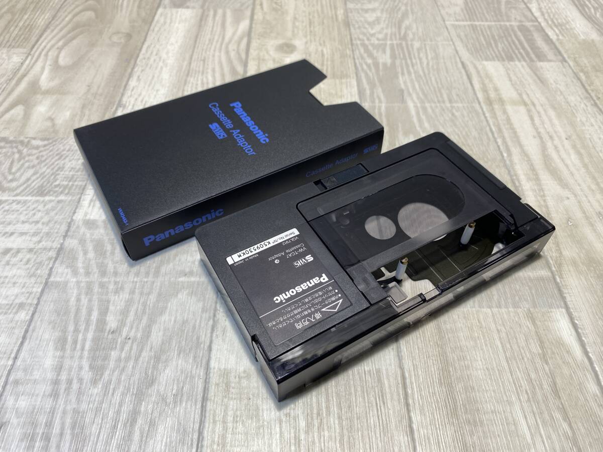 Yahoo!オークション -「panasonic vhsカセットアダプター vw-tca7」の