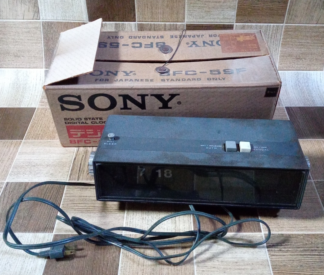 Yahoo!オークション -「sony パタパタ時計」(ラジオ) (オーディオ機器