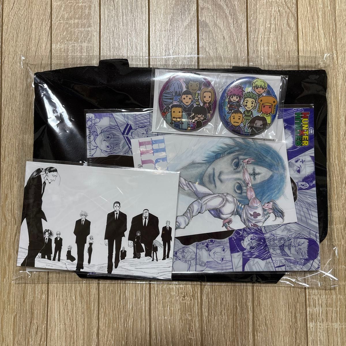 ハンター×ハンター HUNTER×HUNTER クロロ クリアポストカード 新品未