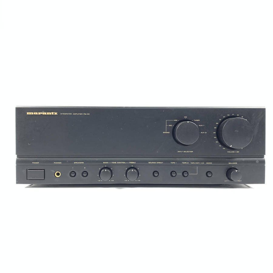 Yahoo!オークション -「marantz pm-50」の落札相場・落札価格
