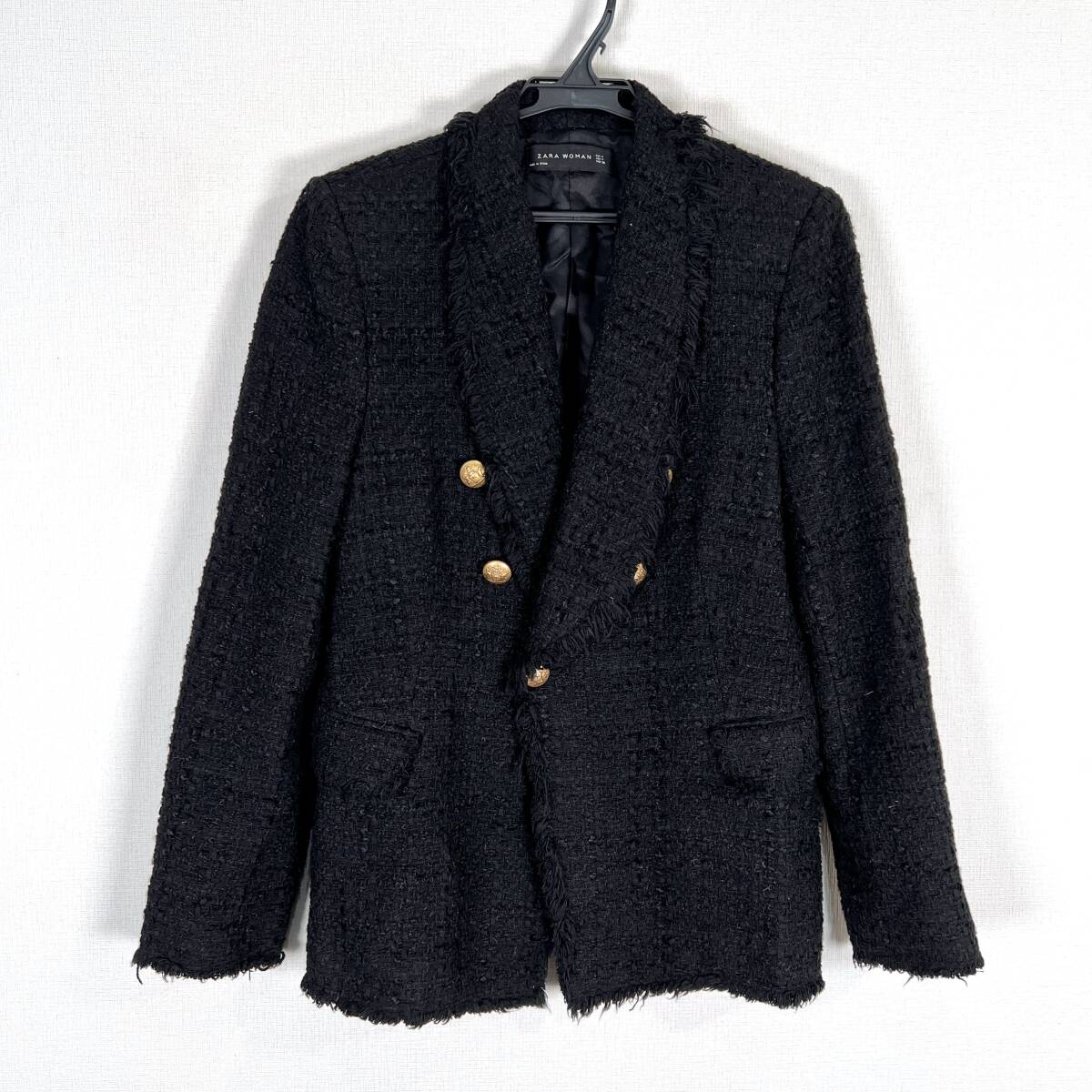 ZARA ブラッシュドフリンジニットジャケット M 新品｜Yahoo!フリマ（旧