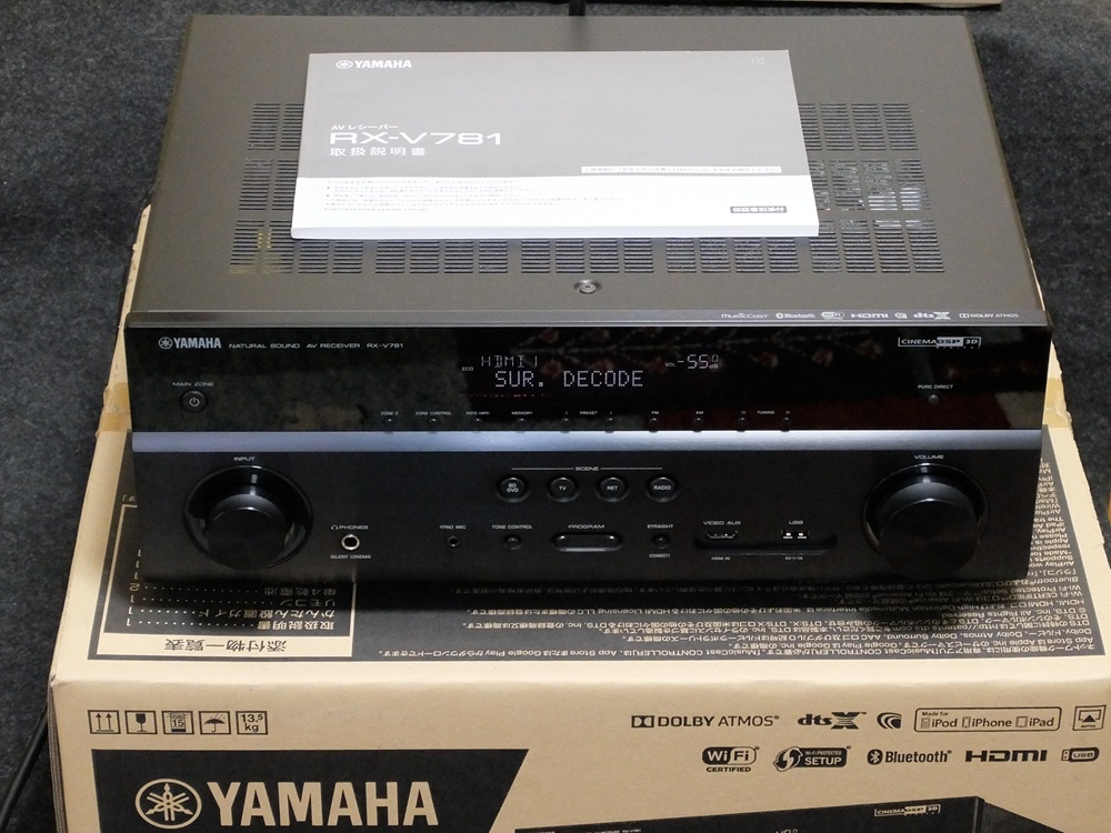 Yahoo!オークション -「yamaha rx-v781」の落札相場・落札価格