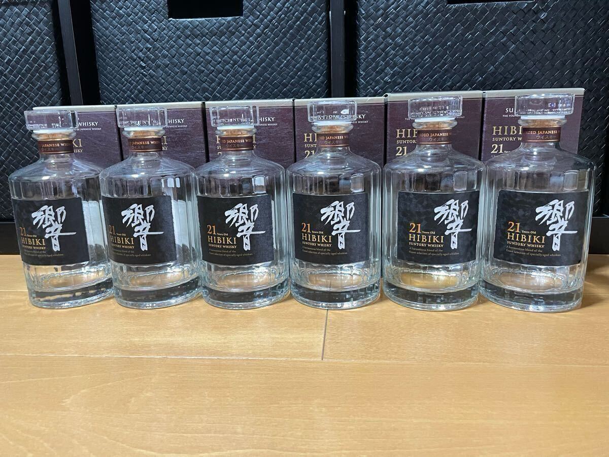 Yahoo!オークション -「響21年 空瓶」(アルコール) (飲料)の落札相場