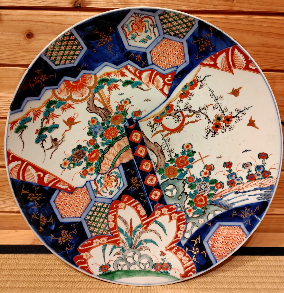 2026年最新】Yahoo!オークション -古伊万里 大皿 色絵の中古品・新品