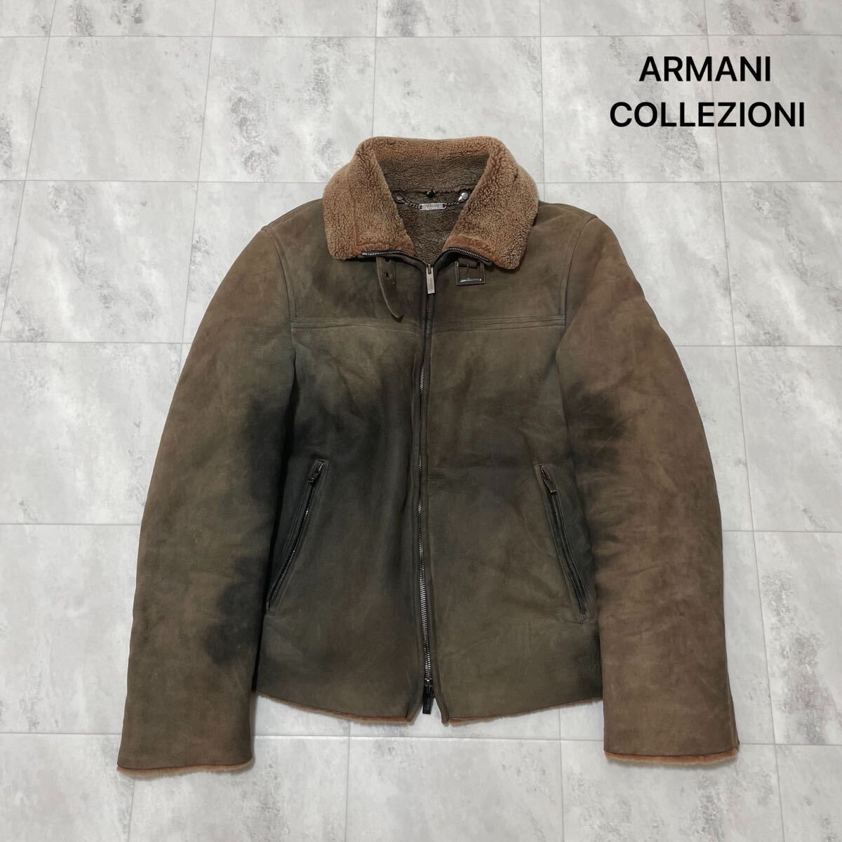 2026年最新】Yahoo!オークション -アルマーニ レザージャケット armani