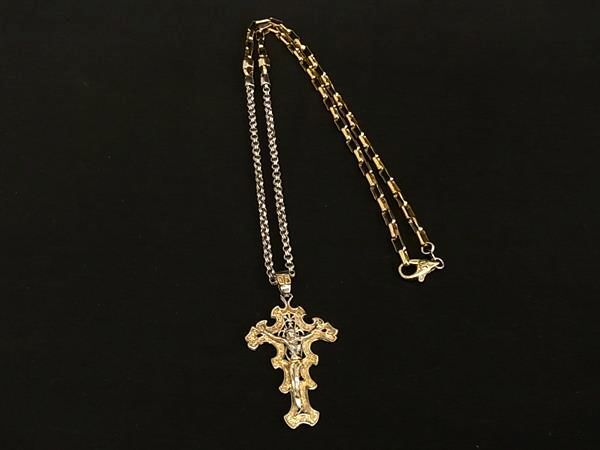 Yahoo!オークション -「ドルガバ クロスネックレス」(ドルチェ