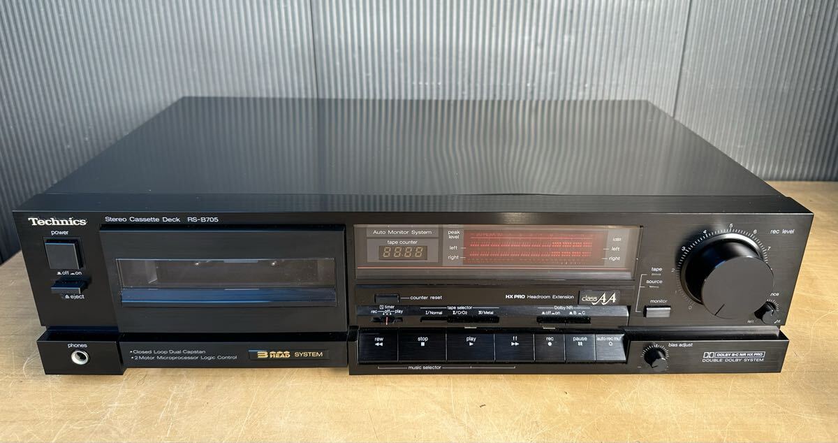 Yahoo!オークション -「technics rs-b705」(カセットデッキ