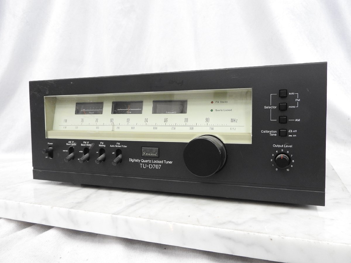 Yahoo!オークション -「sansui tu 707」(チューナー) (オーディオ機器