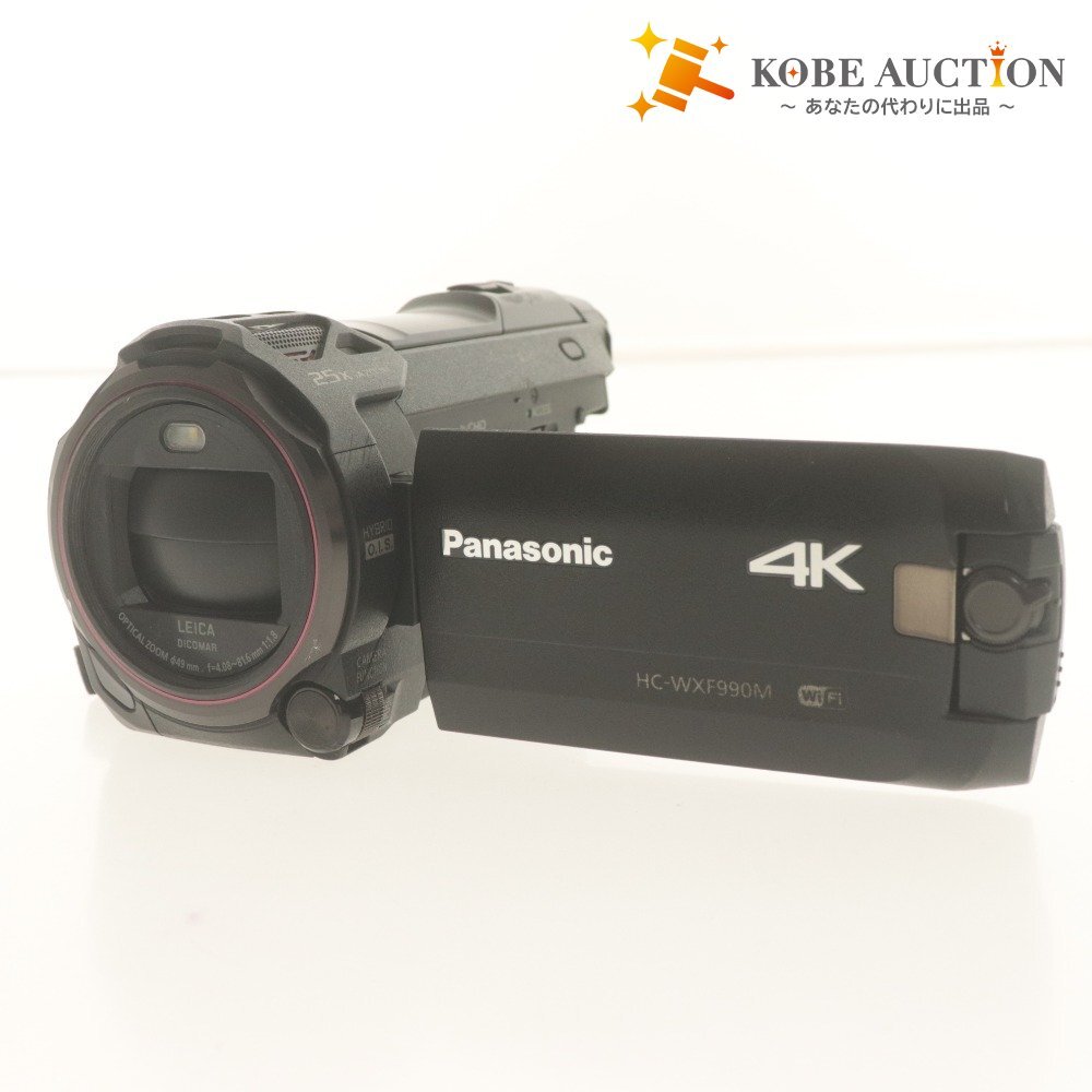 Yahoo!オークション -「panasonic hc-wxf990m デジタル4k ビデオカメラ