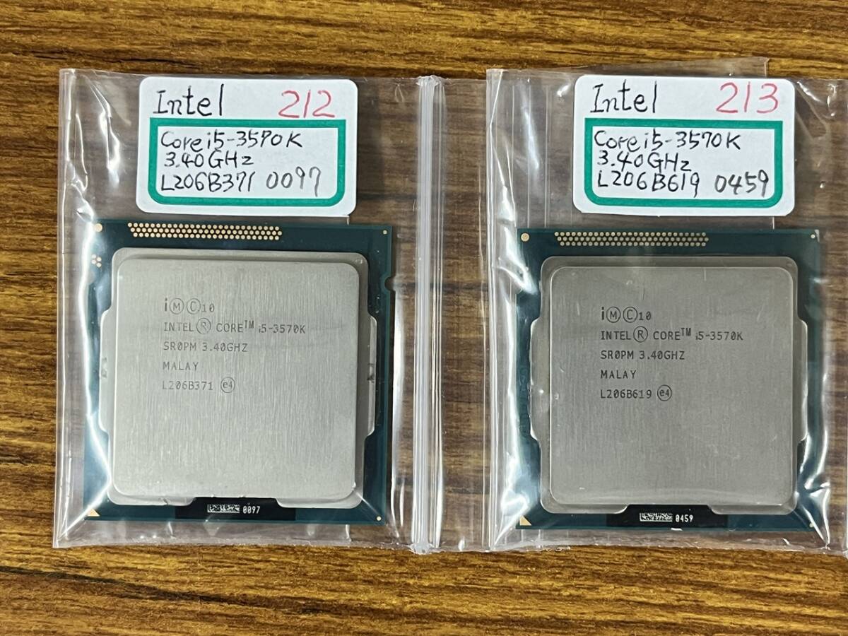 Yahoo!オークション -「core i5-3570k」の落札相場・落札価格