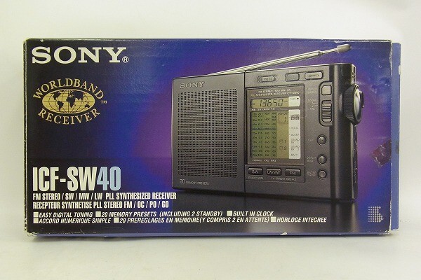 Yahoo!オークション -「sony icf-sw40」の落札相場・落札価格