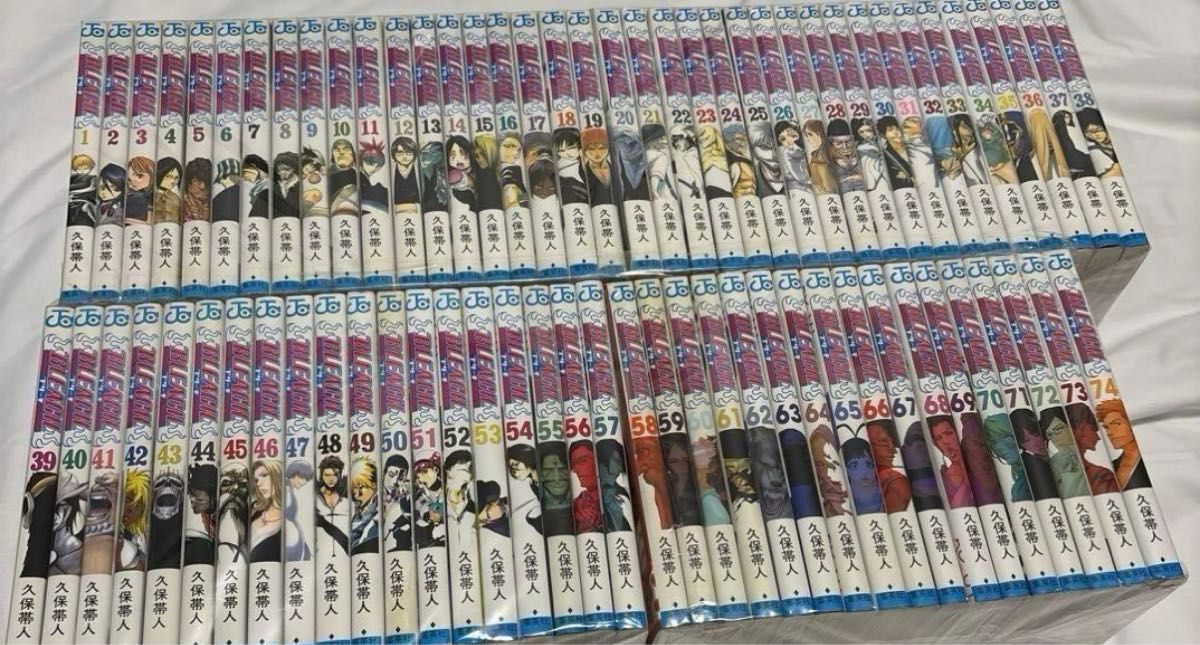 BLEACH ブリーチ 全巻セット 1〜74巻セット 初版61冊 関連本付き