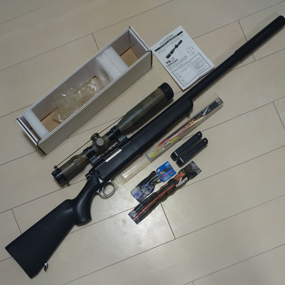 VSR-10 Gスペック 実戦カスタム 0 28g初速80m/s 命中重視仕様 マガジン