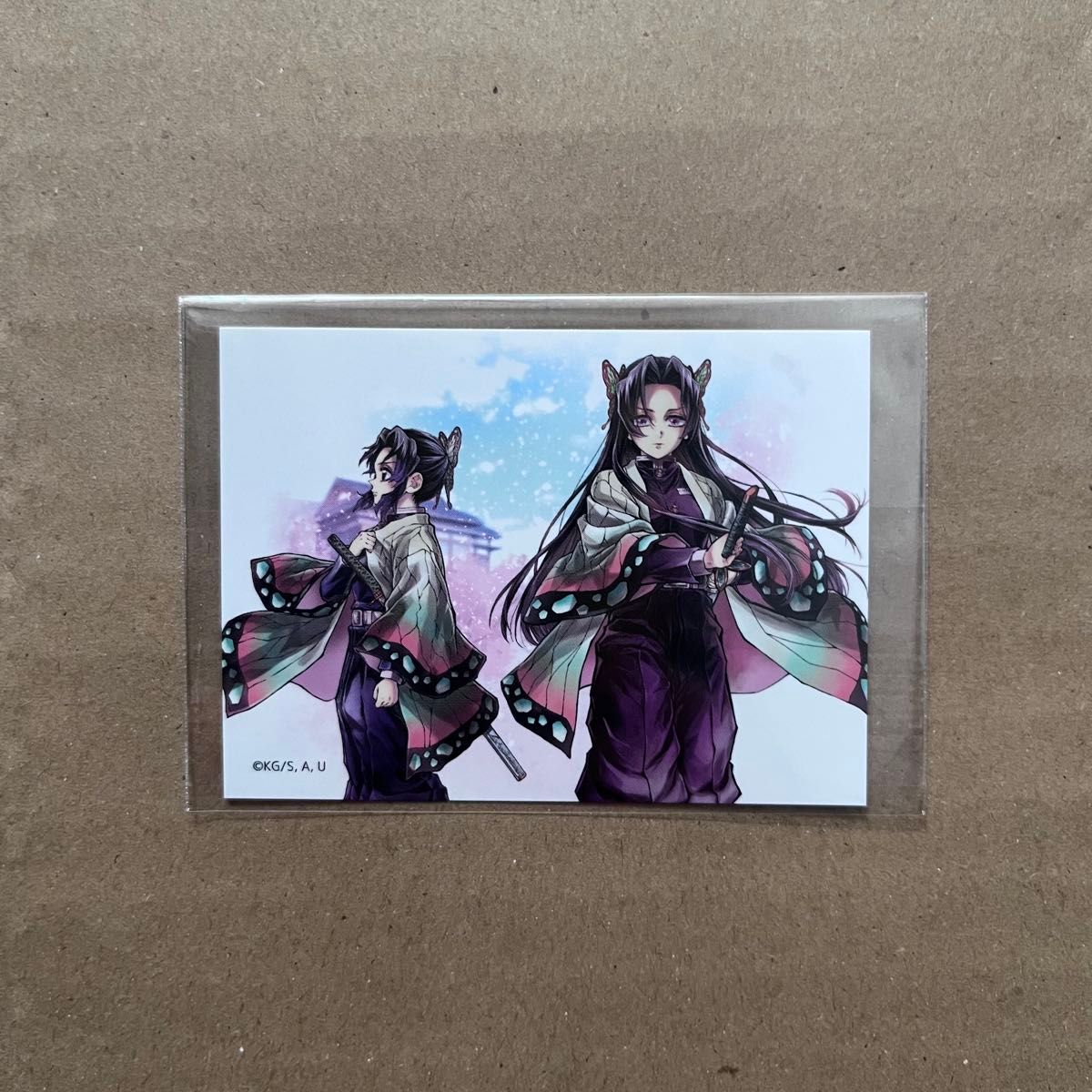 鬼滅の刃 C106 「繋ぐ」描き下ろしイラストWEBSHOPくじ02 「しのぶと