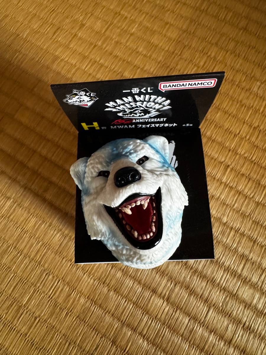 一番くじ MAN WITH A MISSION H賞 MWAM フェイスマグネット｜Yahoo