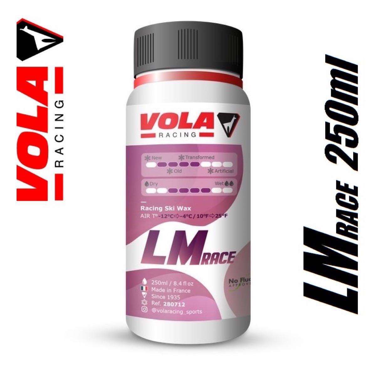 VOLA HM RACE リキッド YELLOW 100ml swix toko holmenkol lm race mx