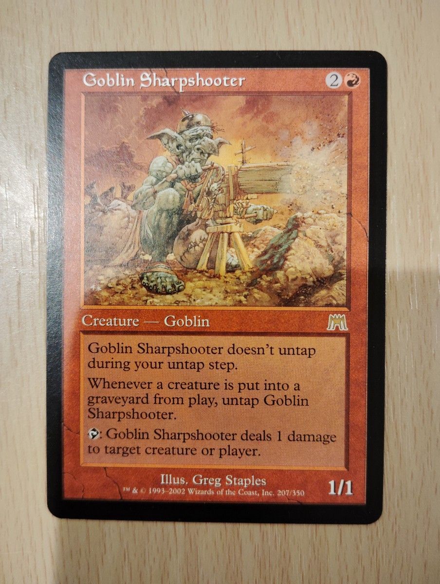 MTG ゴブリンの名手/Goblin Sharpshooter 英1 オンスロート ONS A
