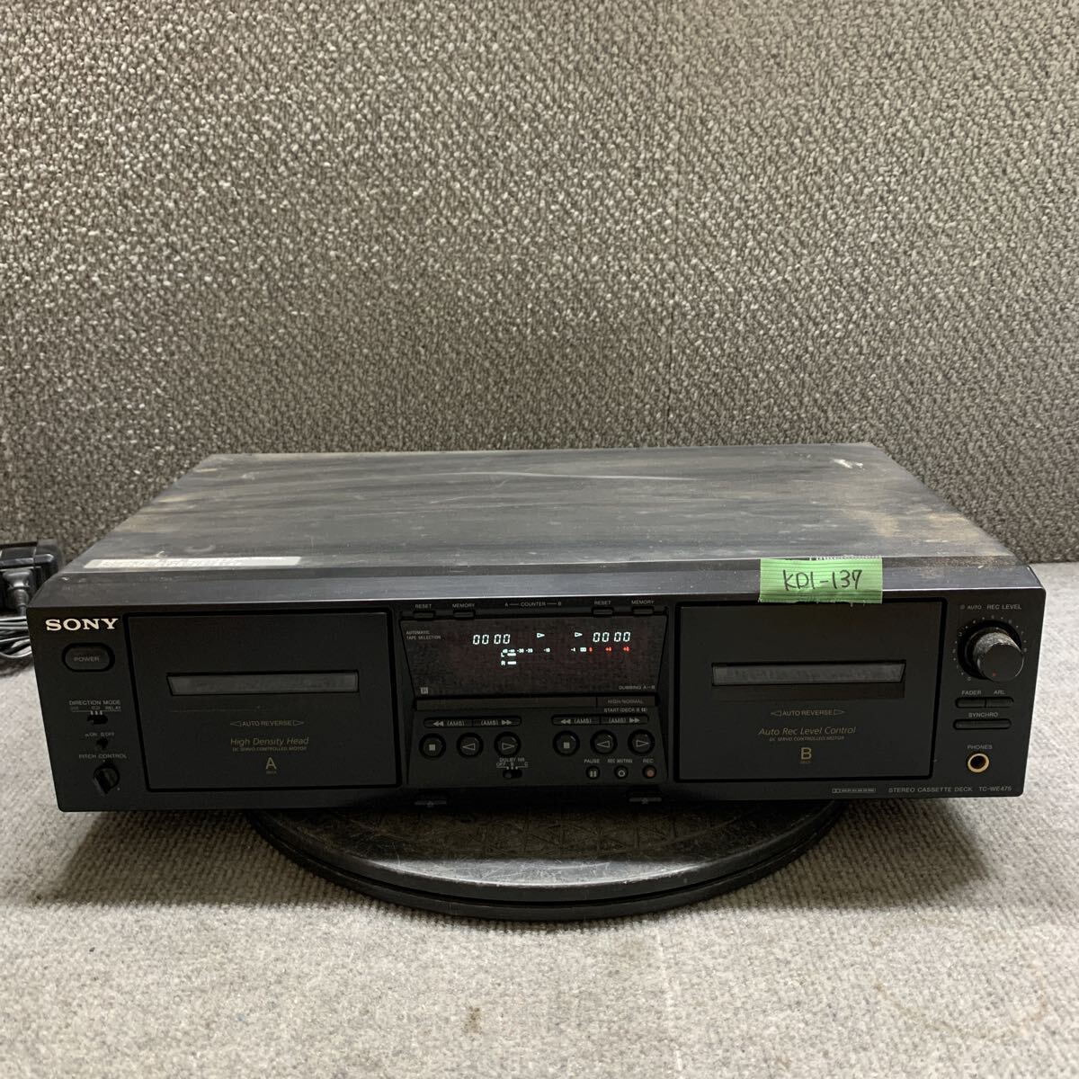 Yahoo!オークション -「tc-we475」(カセットデッキ) (オーディオ機器