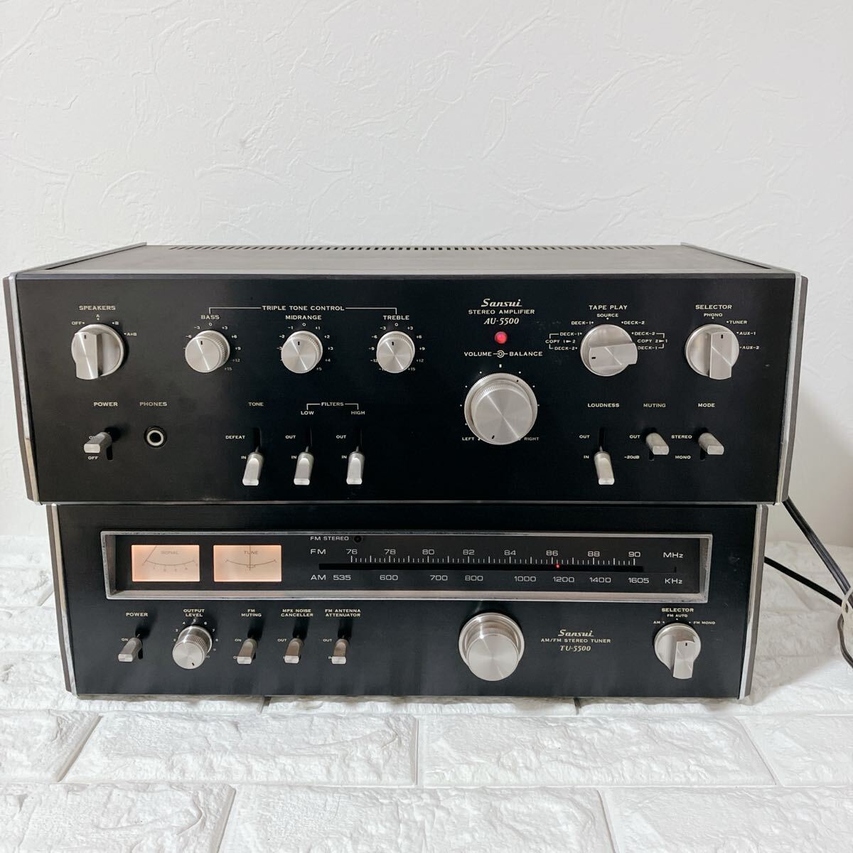Yahoo!オークション -「sansui tu」(オーディオ機器) の落札相場・落札価格